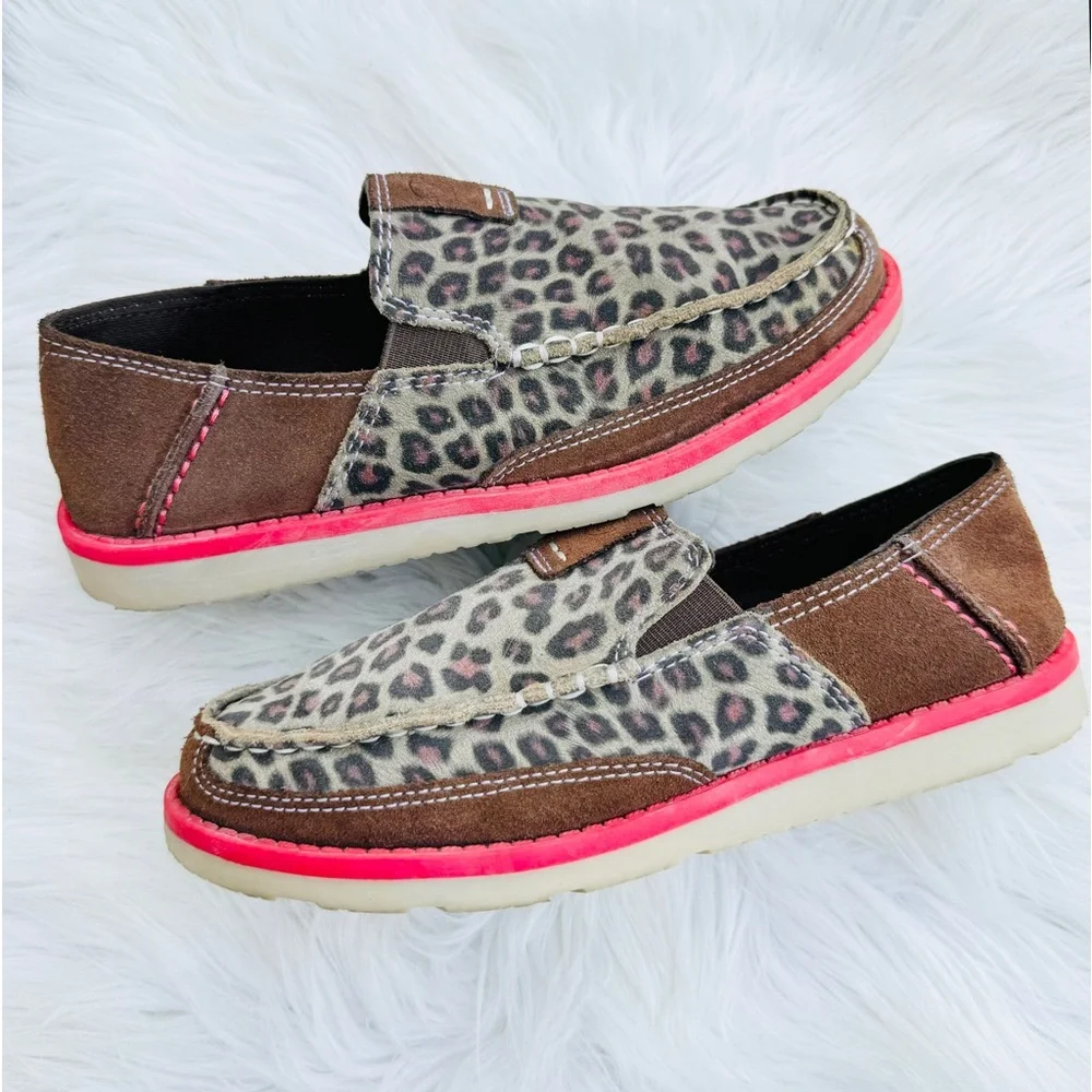 Kids Ariat Leopard Print Cruisers